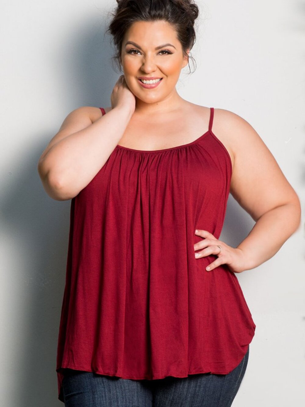Plus size tunic camisole 5X